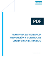 Plan de Vigilancia y Prevencion y Control para Covid-19 Revisado Por Comite