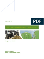 Farm Scale Anaerobic Digestion Plant Efficiency NNFCC 11 015