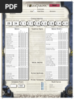 Black Crusade Character Sheet | PDF