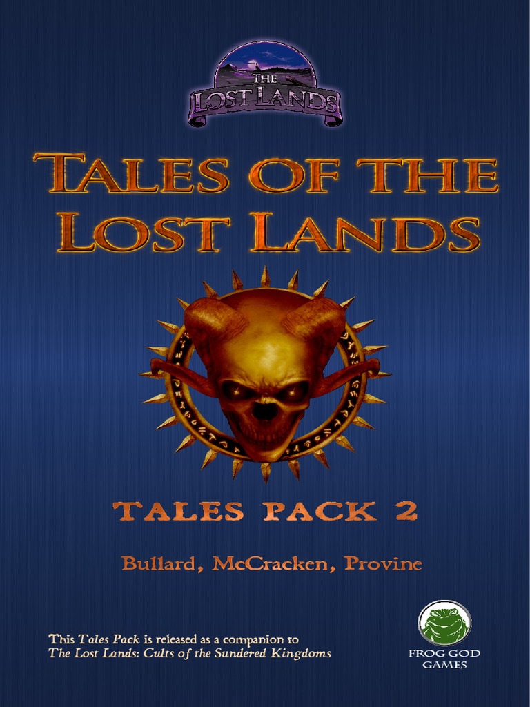 Lost Lands Tales of the Lost Lands Tales Pack 2 PDF