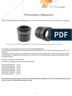 T-S 2" Reductor / Flattener 0.79