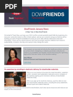 DowFriends Newsletter Stories January 2022 