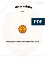Maharashtra Package Scheme of Incentives 2007 -2011
