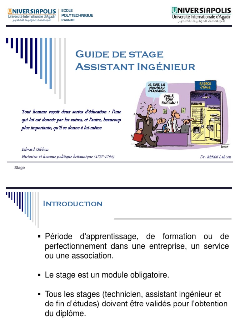 Guide complet pour un stage réussi | PDF | Ingénieur | Business