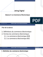 Séance 4 Le Commerce Électronique