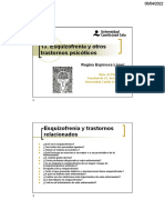 Esquizofrenia y Otros Tr. Psicoticos