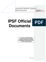 Proposed Changes To The Official Documents 2010-11