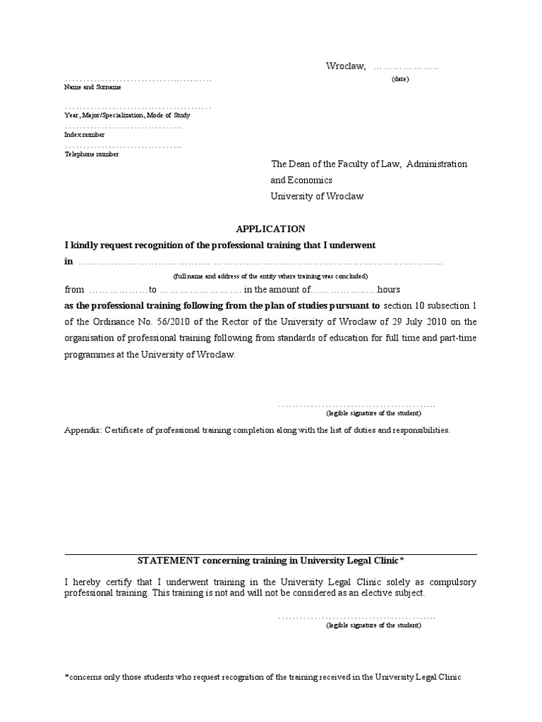 Podanie o Uznanie Praktyki.tlumaczenie 1 PDF