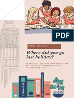 Where Did You Go Last Holiday?: English Book