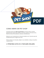 Como Abrir Um Pet Shop