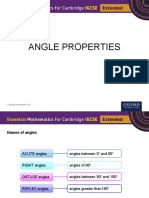 Angle Properties: Names, Types and Calculations