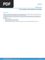 An5878 How To Design A Robust Automotive Can System Stmicroelectronics