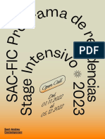 SAC-FiC Programa de Residencias Artísticas 2023