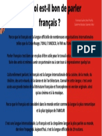 Car le français est la langue officielle de nombreuses organisations internationales telles que la Croix-Rouge, l'ONU, l'UNESCO, le FMI ou l'Union européenne.