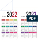 Calendar 2021-2022