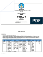 Silabus Tema 7