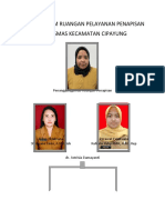 Organogram Ruangan Pelayanan Penapisan