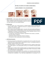 Cuidados de enfermería para pacientes con labio leporino y paladar hendido