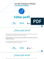 Editar perfil Moodle guía