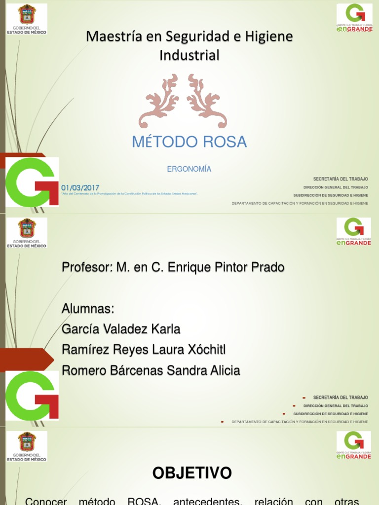 Metodo Rosa Presentación | PDF | Diseño