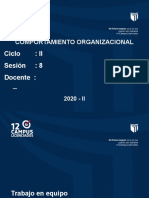 Ciclo: Ii Sesión: 8 Docente:: Comportamiento Organizacional