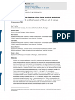 Melhorando As Interações Durante As Rotinas Diárias-Um Estudo Randomizado de Um Tutorial Baseado Na Web para Pais de Crianças Pequenas Com TEA