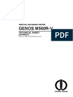 Okuma GENOS M560R-V TECHNICAL SHEET (4th Edition)