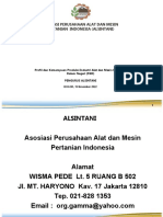 Profil Dan Kemampuan Produksi Industri Alat Dan Mesin Pertanian Dalam Negeri (FGD) 15 November 2022 (Alsintani) - 3