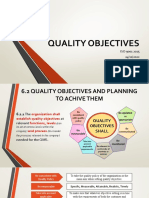 Quality Objectives