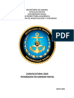 Posgrados en Sanidad Naval 2020
