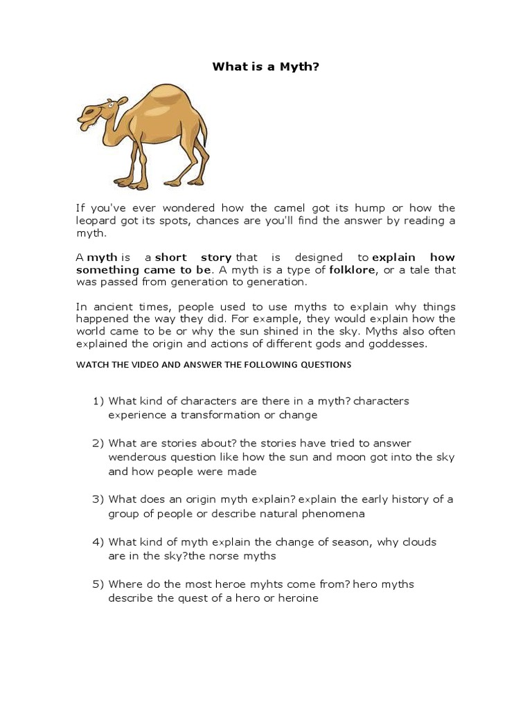 WHAT IS A MYTH DEFINITION 15 EXAMPLES visual data 4