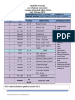 Cronograma Ingles 2 P2-2022