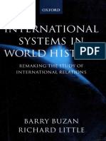 Buzan & Little (2000) International Systems in World History Remaking The Study of International Relations