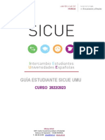 Guía Del Estudiante SICUE UMU 2022 - 2023