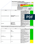 Activity Hazard Analysis (AHA) : Overall Risk Assessment Code (RAC) (Use Highest Code)