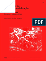 Politização Do Espaço, Espacialização Do Histórico. Deriva e Desvio em Letristas e Situacionistas