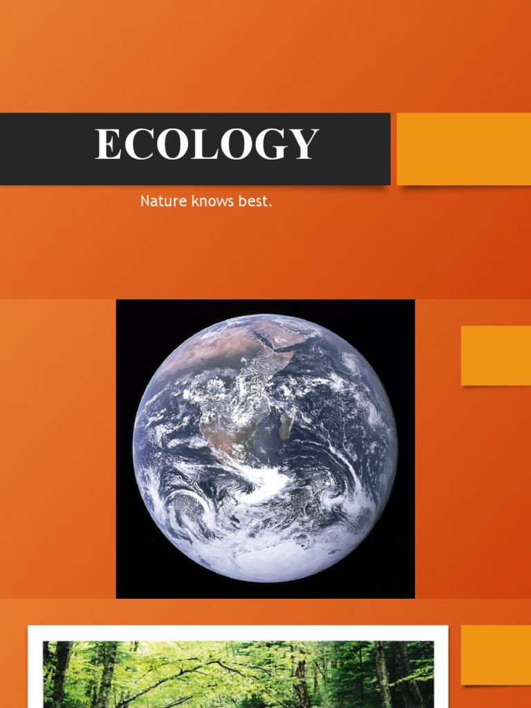 ECOLOGY | PDF | Ecology | Ecosystem