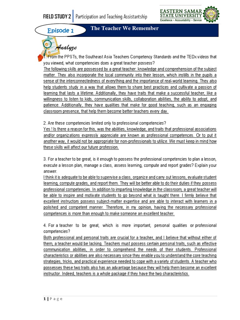 Teacher Competencies and Action Research | PDF | Teaching Method | Teachers