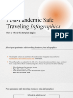 Post-Pandemic Safe Traveling Business Plan Infographics by Slidesgo