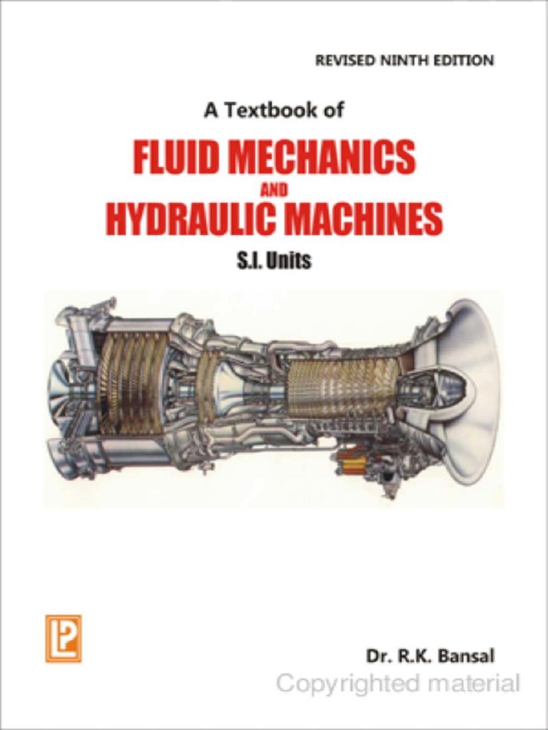 Textbook of Fluid Mechanics and Hydraulic Machines | PDF