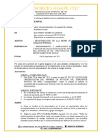 Informe #003-2022 Redistribución de Las Redes de Alumbrado y Tomas de Fuerzas