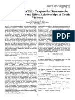 A Fuzzy DEMATEL - Trapezoidal Structure For Modeling Cause and Effect Relationships of Youth Violence