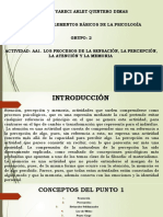 Los Procesos de La Sensacion J La Percepcion J La Atencion y Memoria