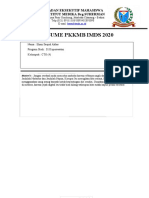 Form Tugas Resume PKKMB IMDS 2020 - Ilham Saepul Akbar - S1 Keperawatan.