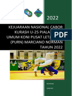 THB Turnamen Nasional Cabor Kurash U-25 Piala Ketua Umum KONI Pusat