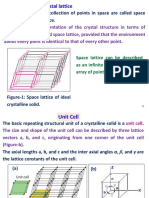 Crystal lattice structure and properties