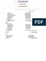 Standard Balance Sheet