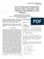 An Application of Generalized Intuitionistic Fuzzy Set Using Max-Min Composition Algo-Rithm For Predicting The Best Quality of Two-Wheelers