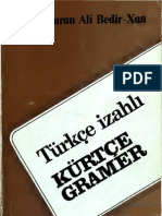 Türkçe Izahlı Kürtçe Gramer