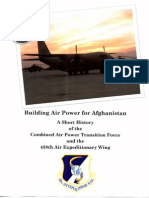 Building Air Power for Afghanistan